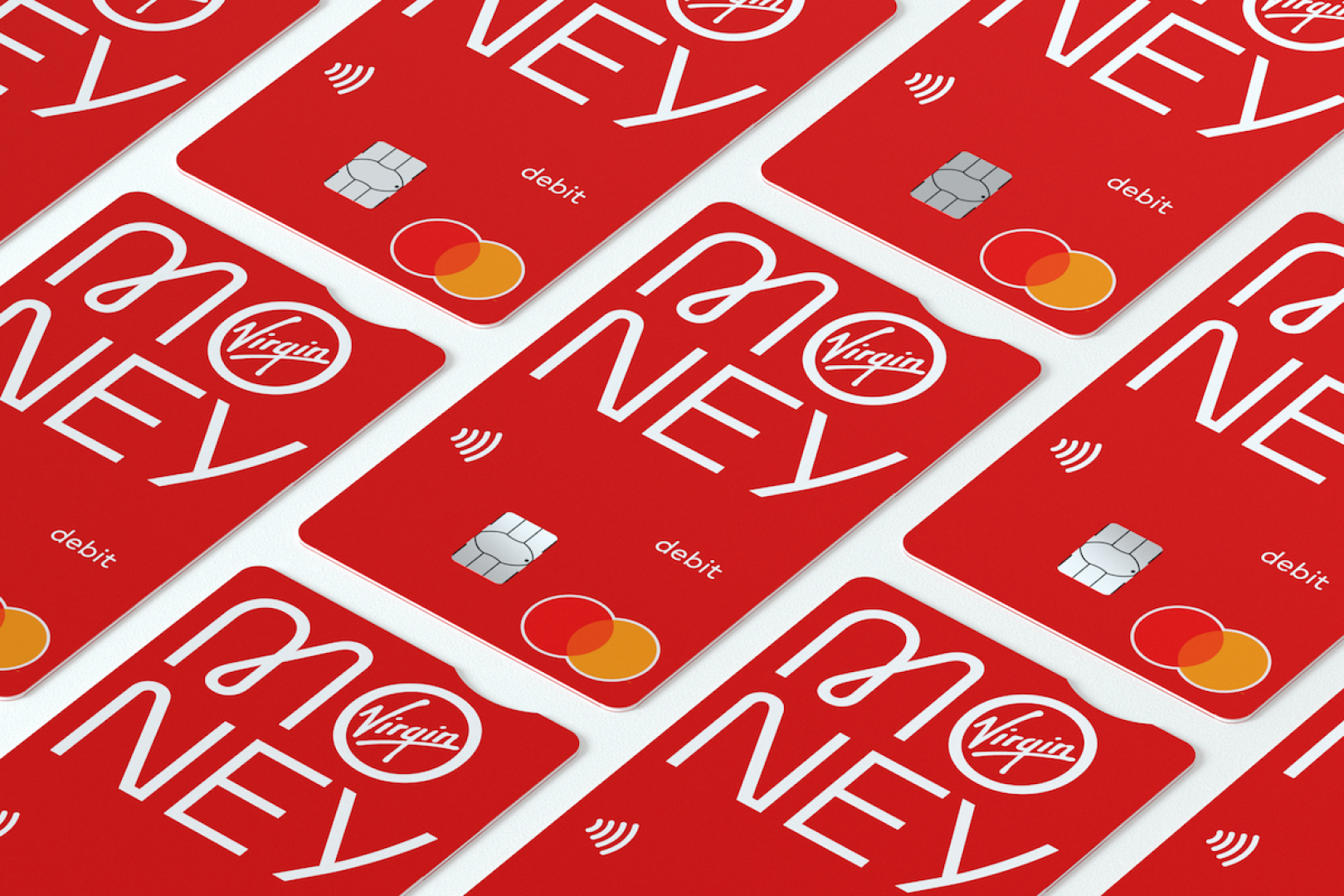 金融行業(yè)Virgin MoneyVI設(shè)計(jì)