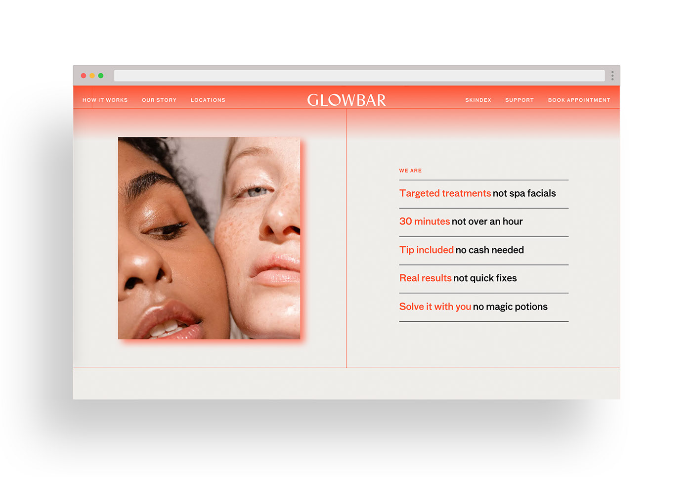 Glowbar護(hù)理店品牌設(shè)計(jì)