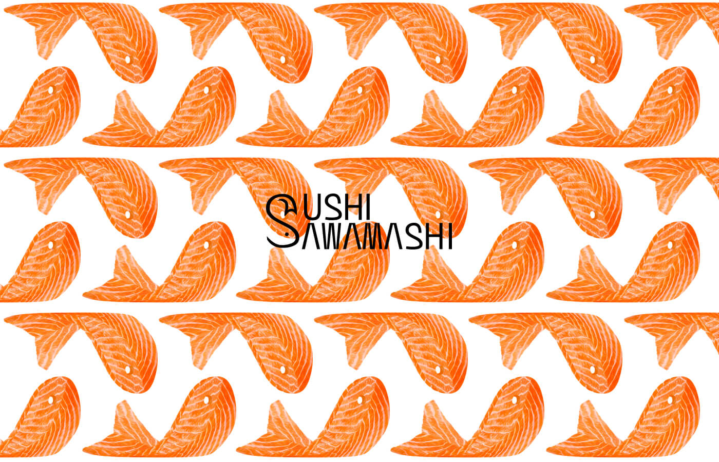 Sawamash 壽司LOGO設(shè)計(jì)