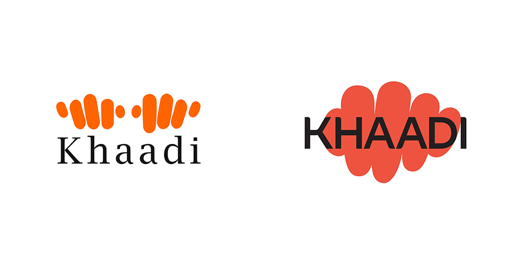 Khaadi 新舊LOGO對比
