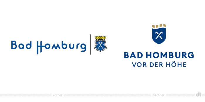 Bad Homburg 標志 - 之前和之后
