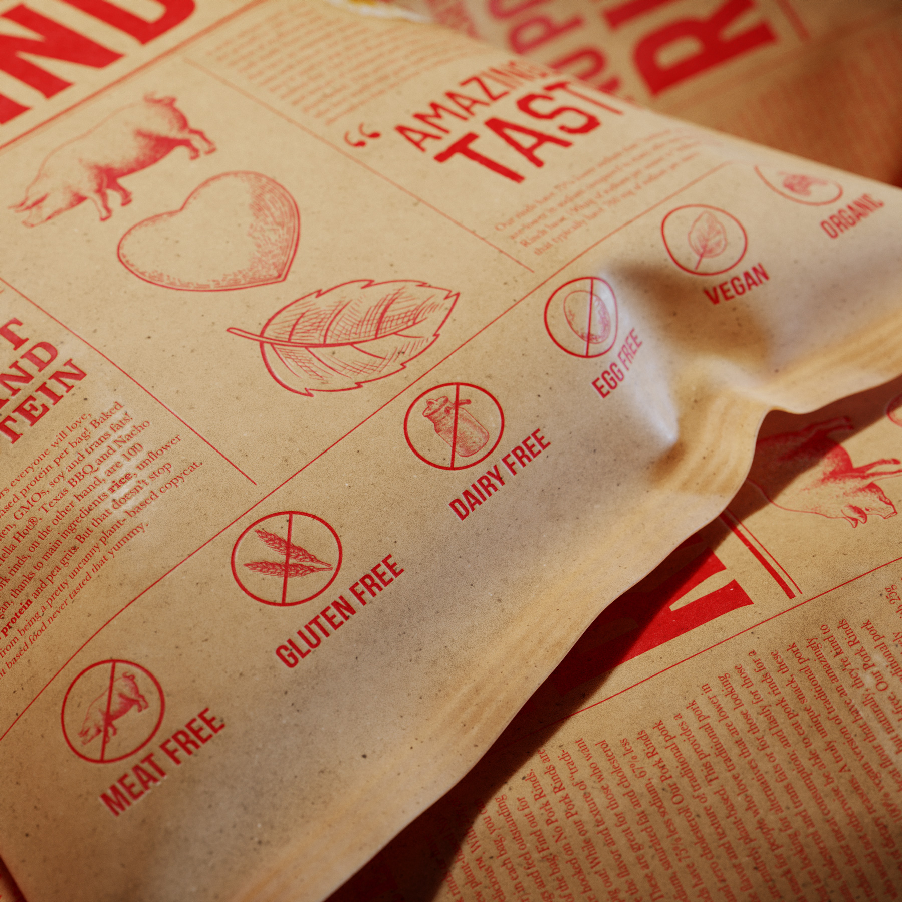 素食薯片產(chǎn)品包裝設(shè)計(jì)