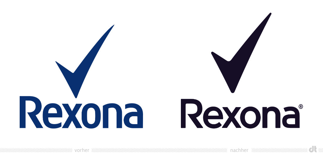 Rexona 標(biāo)志 - 之前和之后