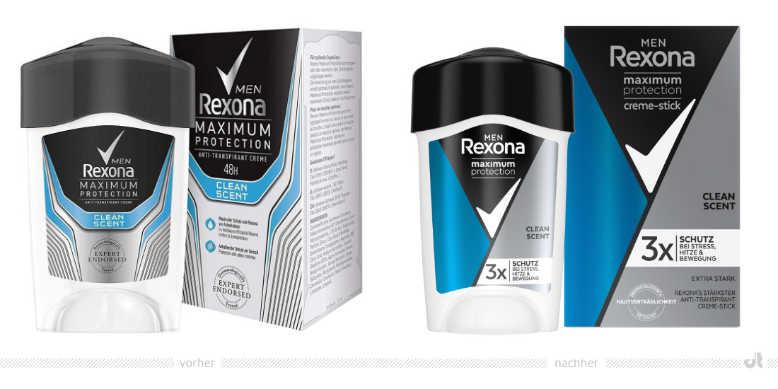 Rexona 品牌包裝