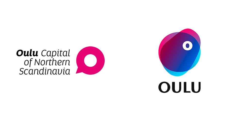 Oulu LOGO新舊對(duì)比，之前和之后