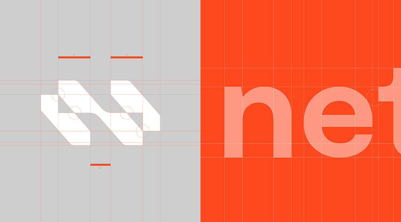 Netro LOGO標準制圖