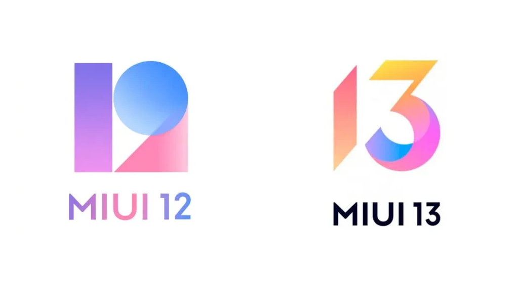 小米13和小米12的品牌LOGO對(duì)比