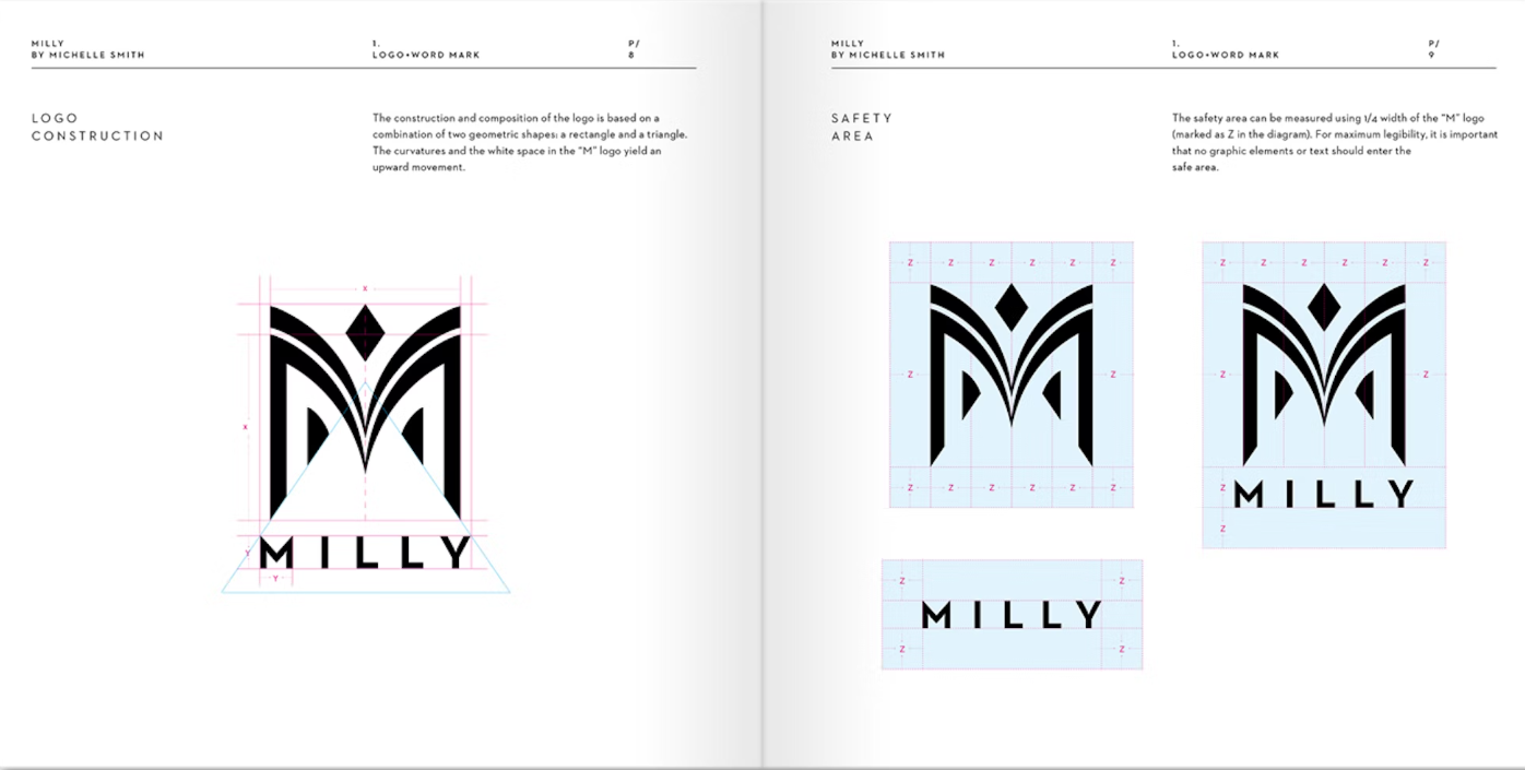 MILLY 服裝品牌VI設(shè)計(jì)